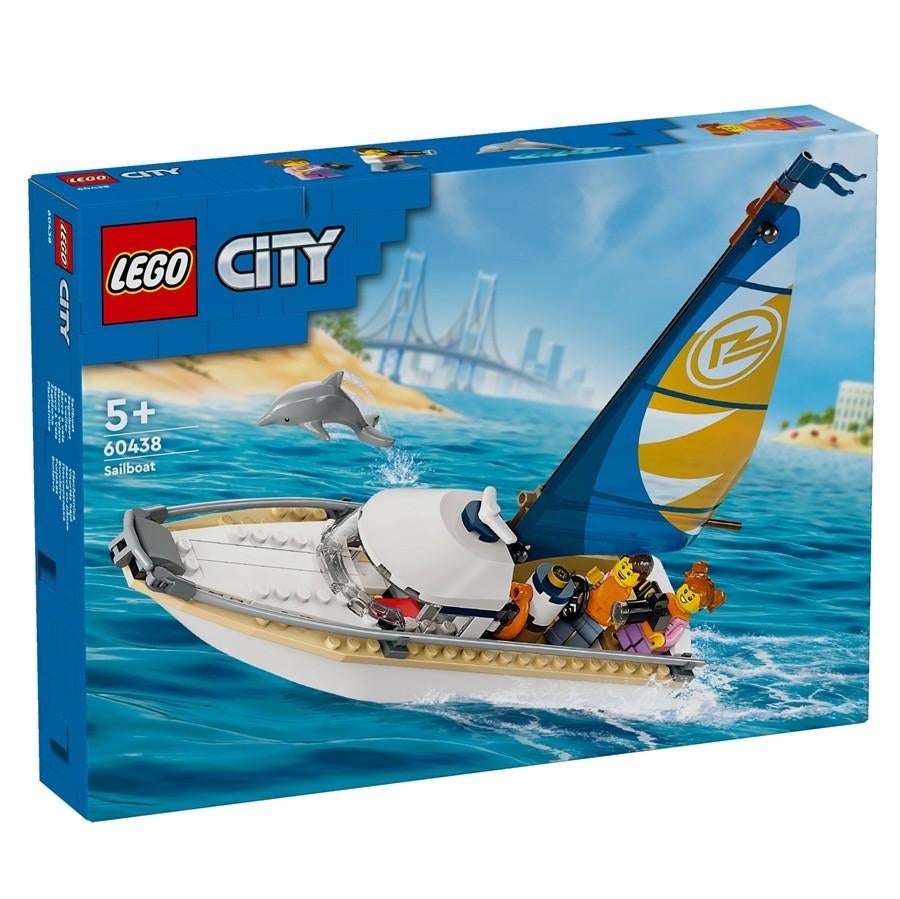 LEGO City 60438 Zeilboot * ‘t LEGOhuis *, Lego, Nieuw, Ophalen of Verzenden, X