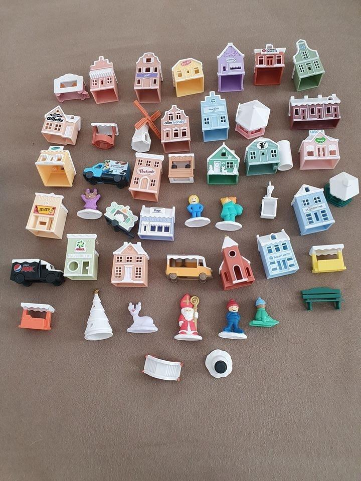 kerst huisjes   (dv9), Ophalen of Verzenden, Zo goed als nieuw