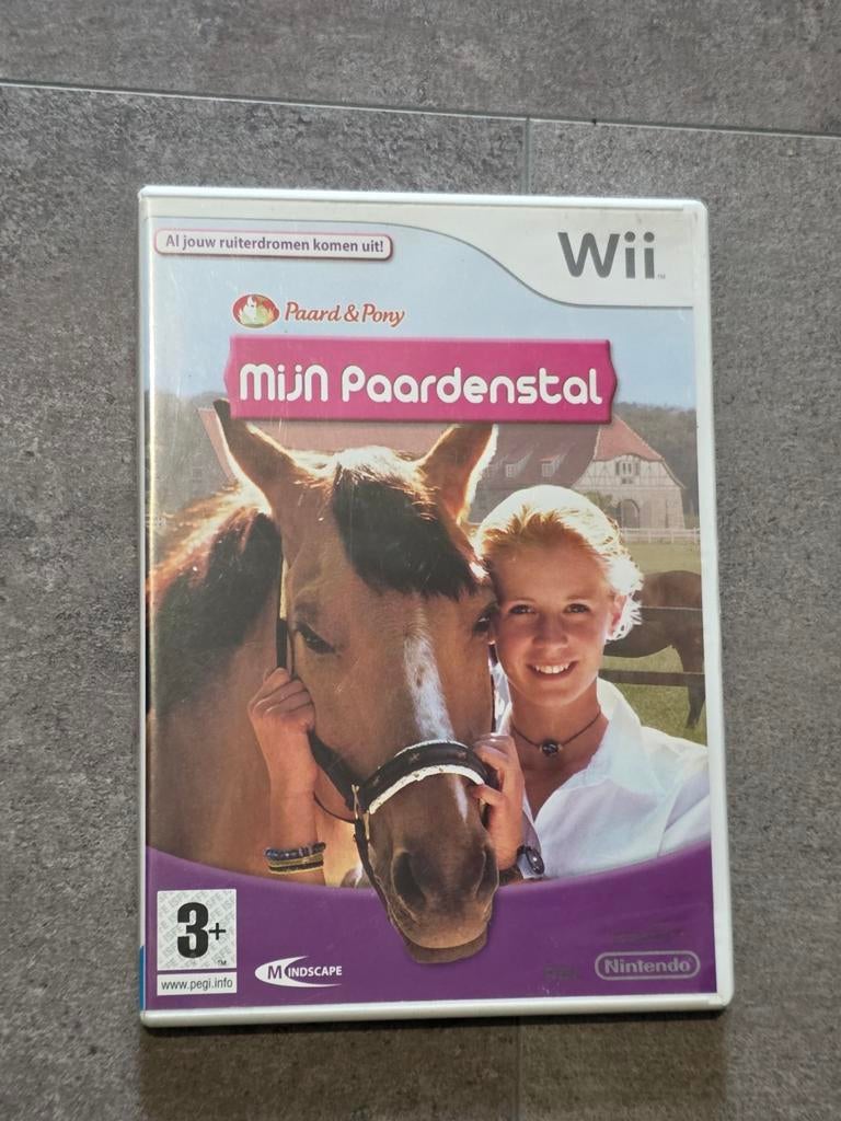 Nintendo Wii spel game Paard & Pony Mijn Paardenstal, Spelcomputers en Games, Games | Nintendo Wii, Ophalen of Verzenden, Zo goed als nieuw