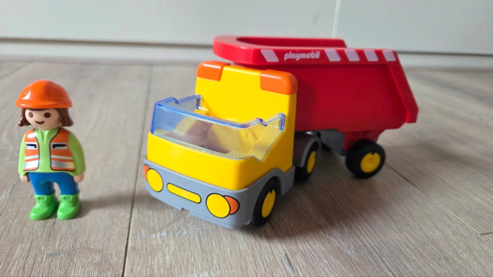 Playmobil vrachtwagen, Ophalen