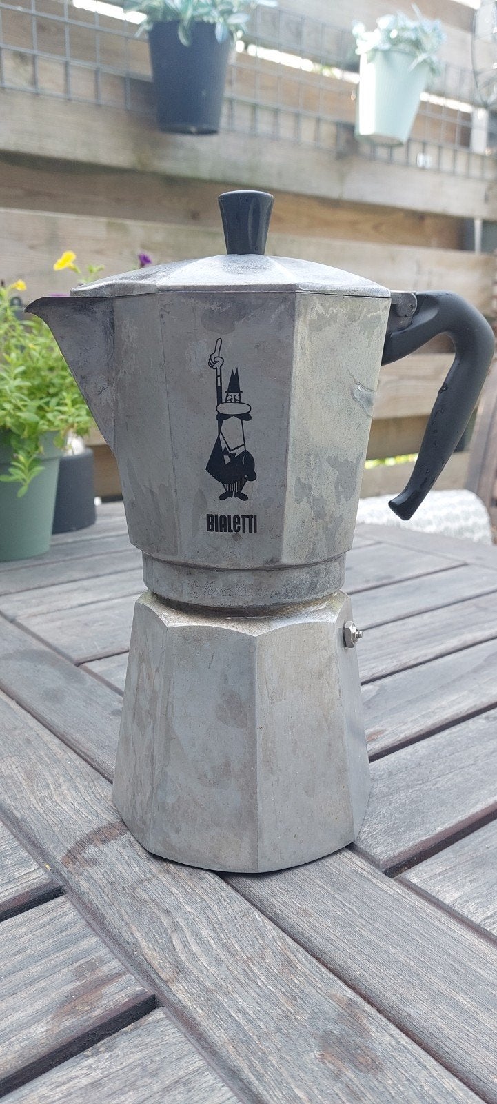 Bialetti Moka 8 kops, Ophalen, Gebruikt, Espresso apparaat, Gemalen koffie