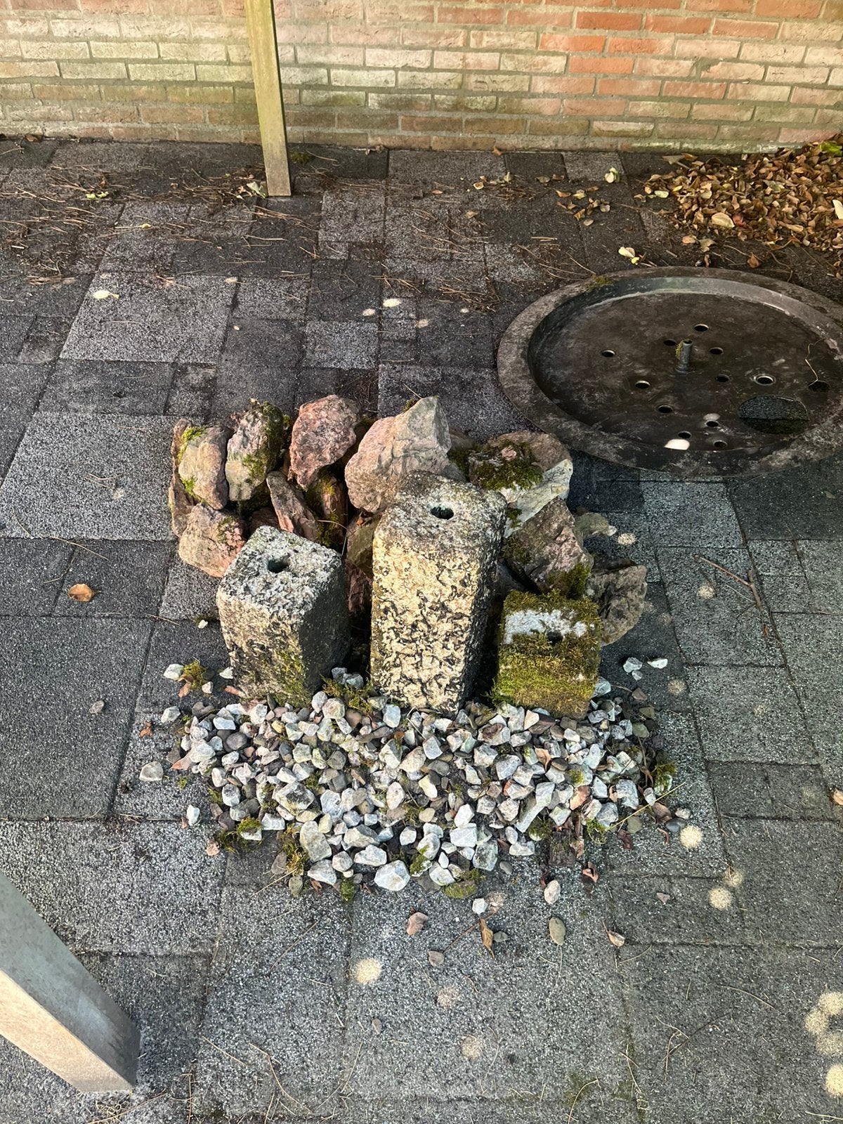 Waterpartij, Tuin en Terras, Ophalen, Gebruikt, Fontein