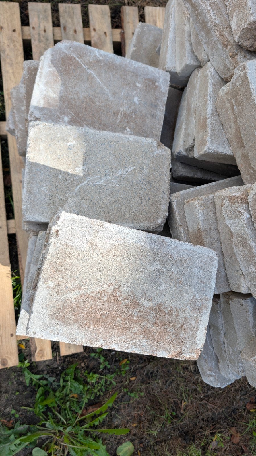 Betontegels voor terras of pad, Ophalen, Nieuw, 5 tot 10 m², Beton