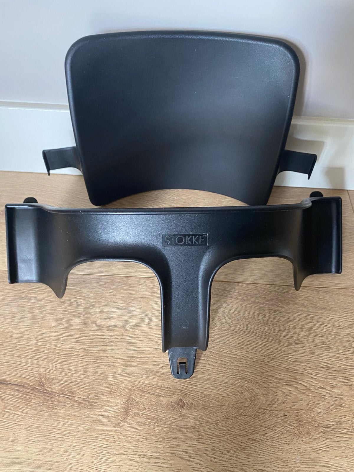 Stokke stoel verkleiner  zwart, Ophalen of Verzenden, Zo goed als nieuw, Meegroeistoel