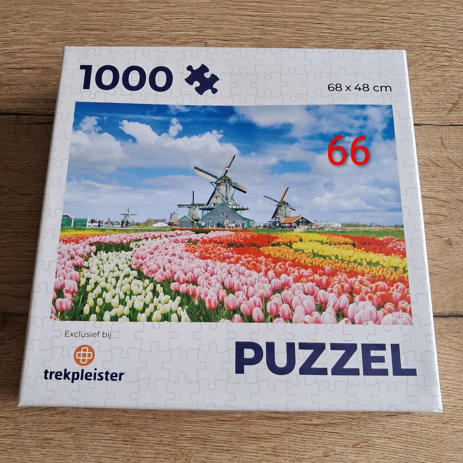 legpuzzel 1000 stukjes nieuw tulpen molens Nederland, Ophalen of Verzenden