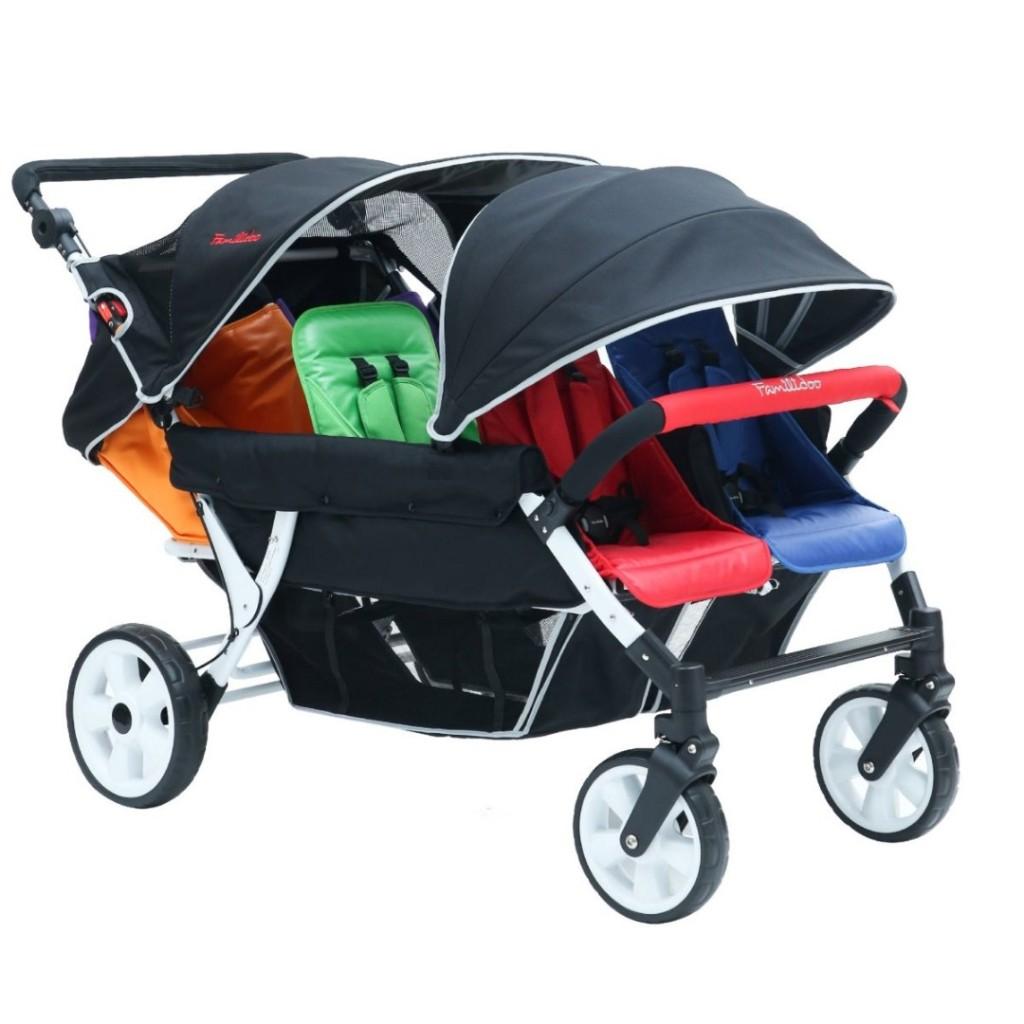 Elektrische Groepskinderwagen – Comfort voor 3, 4 of 6 Kids, Verzenden, Nieuw, Kinderwagen of Buggy