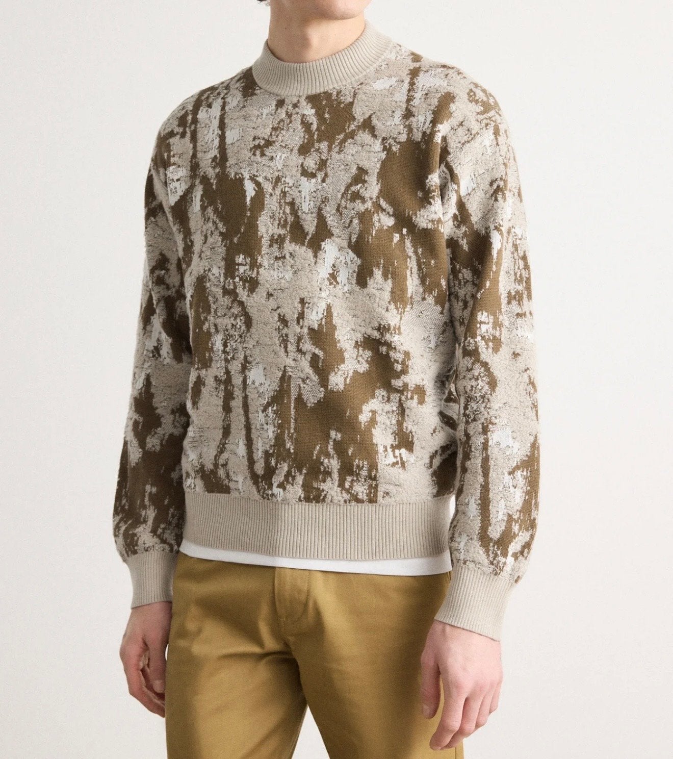 Nieuwe Boss sweater, Maat 52/54 (L), Bruin, Boss, Nieuw