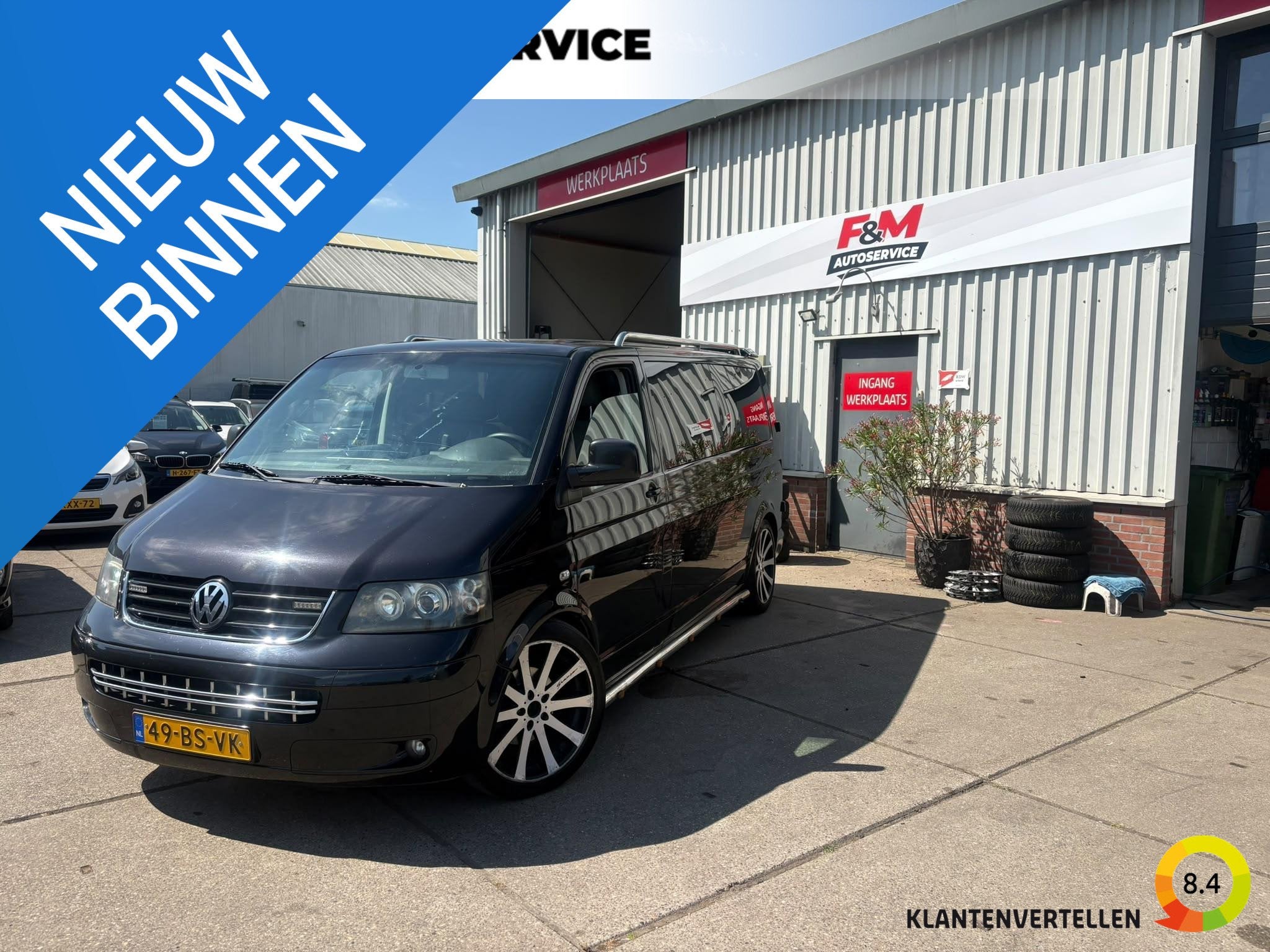 Volkswagen Transporter 2.5 TDI 340 Airco, cruise, radio, sto, Voorwielaandrijving, Stof, Gebruikt, Volkswagen