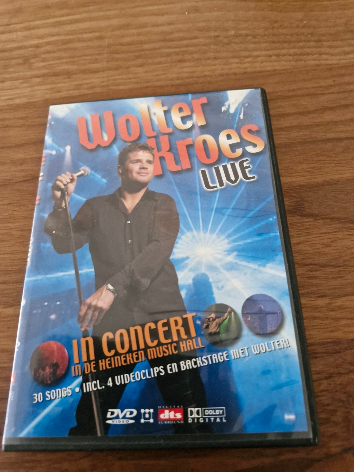 Wolter Kroes Live In Concert DVD - Heineken Music Hall, Gebruikt, Alle leeftijden, Concert, Inclusief DVD