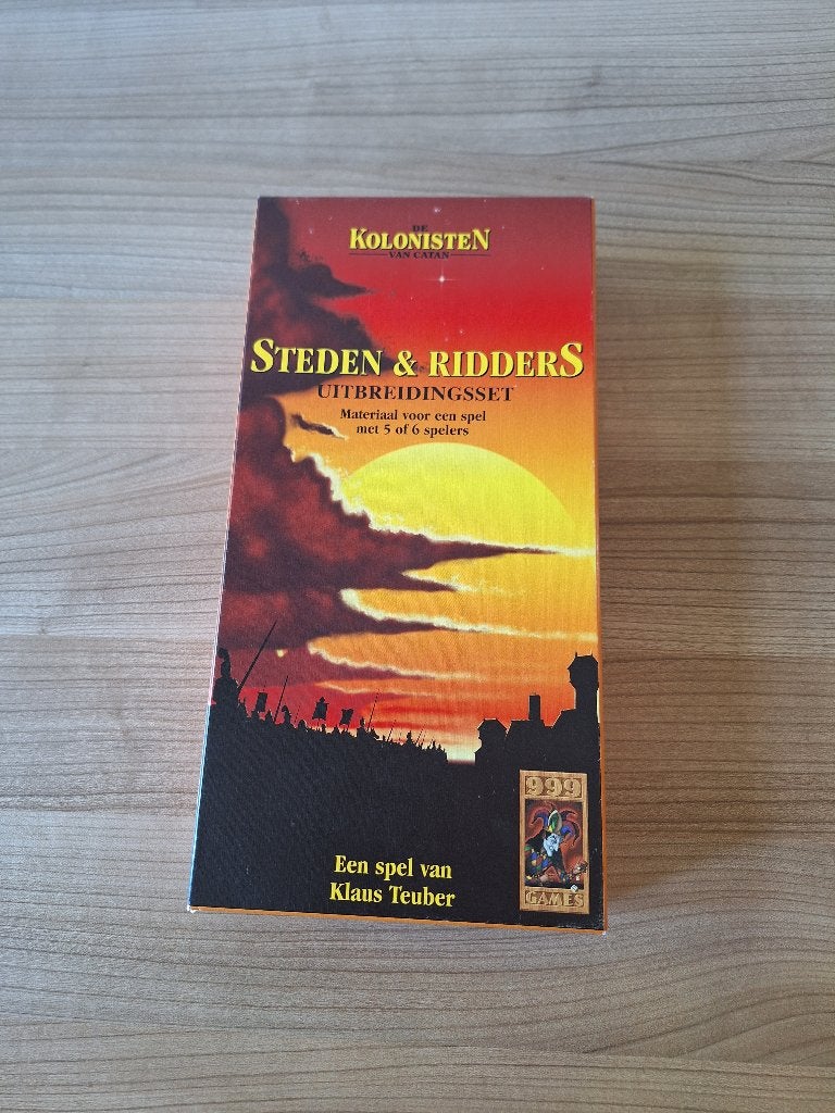 Kolonisten van Catan Steden en Ridders 5/6 Spelers, Drie of vier spelers, Ophalen of Verzenden, Zo goed als nieuw, 999 Games