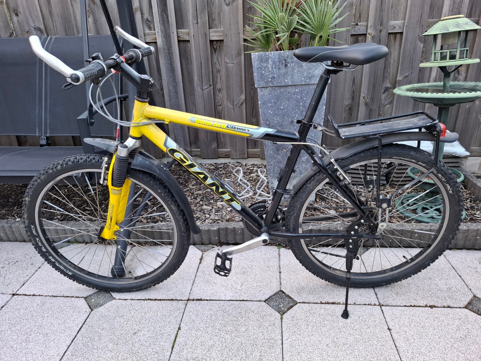 Giant Boulder Shock Mountainbike - Gebruikt, Ophalen, Gebruikt, Velgrem, Giant