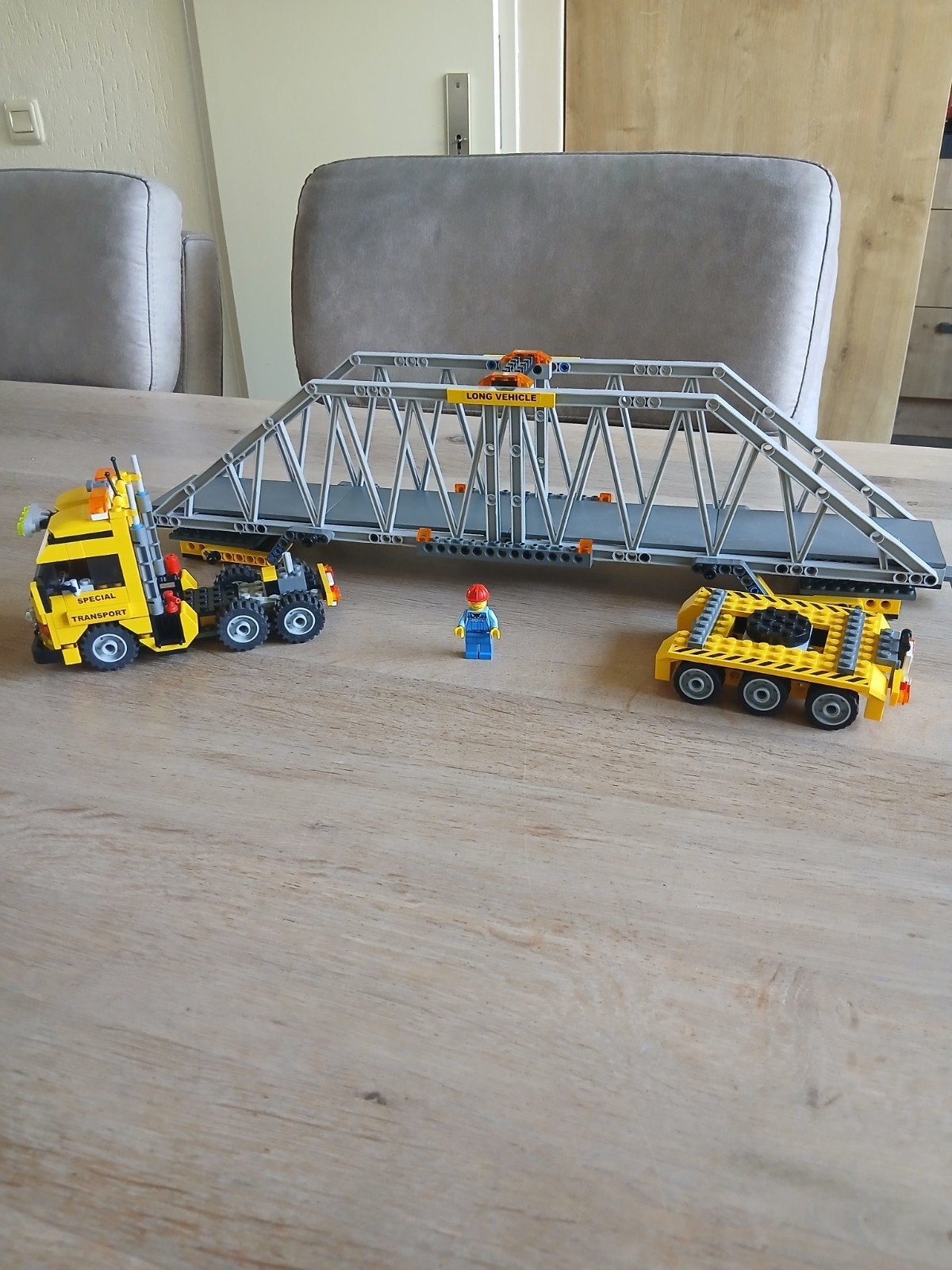 lego 7900 , zwaar transport, Lego, Ophalen of Verzenden, Complete set, Compleet