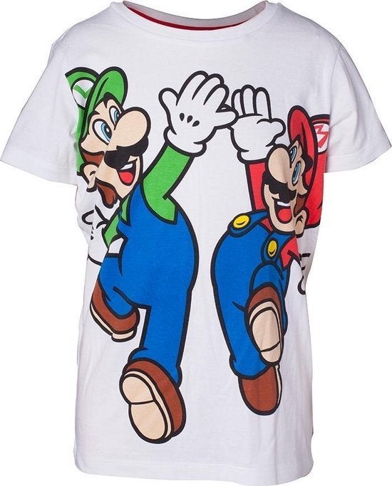 Super Mario & Luigi T-shirt voor jongens - Maat 86/92, Ophalen of Verzenden, Nieuw, Jongetje, Shirtje of Longsleeve