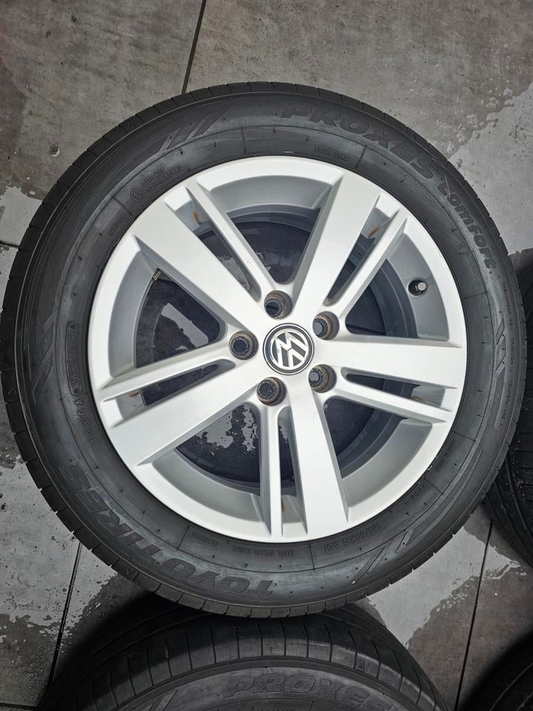 Vw. Polo 15 inch Origineel velgen & zomerbanden, Auto-onderdelen, Banden en Velgen, 15 inch, Banden en Velgen, Nieuw, Zomerbanden