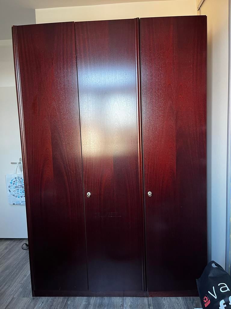 Antieke Kast - Klassieke Houten Kledingkast, Huis en Inrichting, Kasten | Kledingkasten, Ophalen, Gebruikt, 100 tot 150 cm, 200 cm of meer