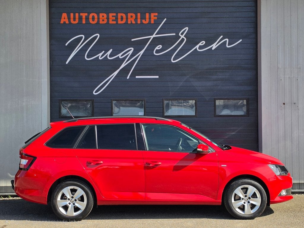 Skoda Fabia Combi 1.0 TSI Clever|1e eigenaar|dealer onderhou, Stof, Gebruikt, 49 €/maand, 1100 kg