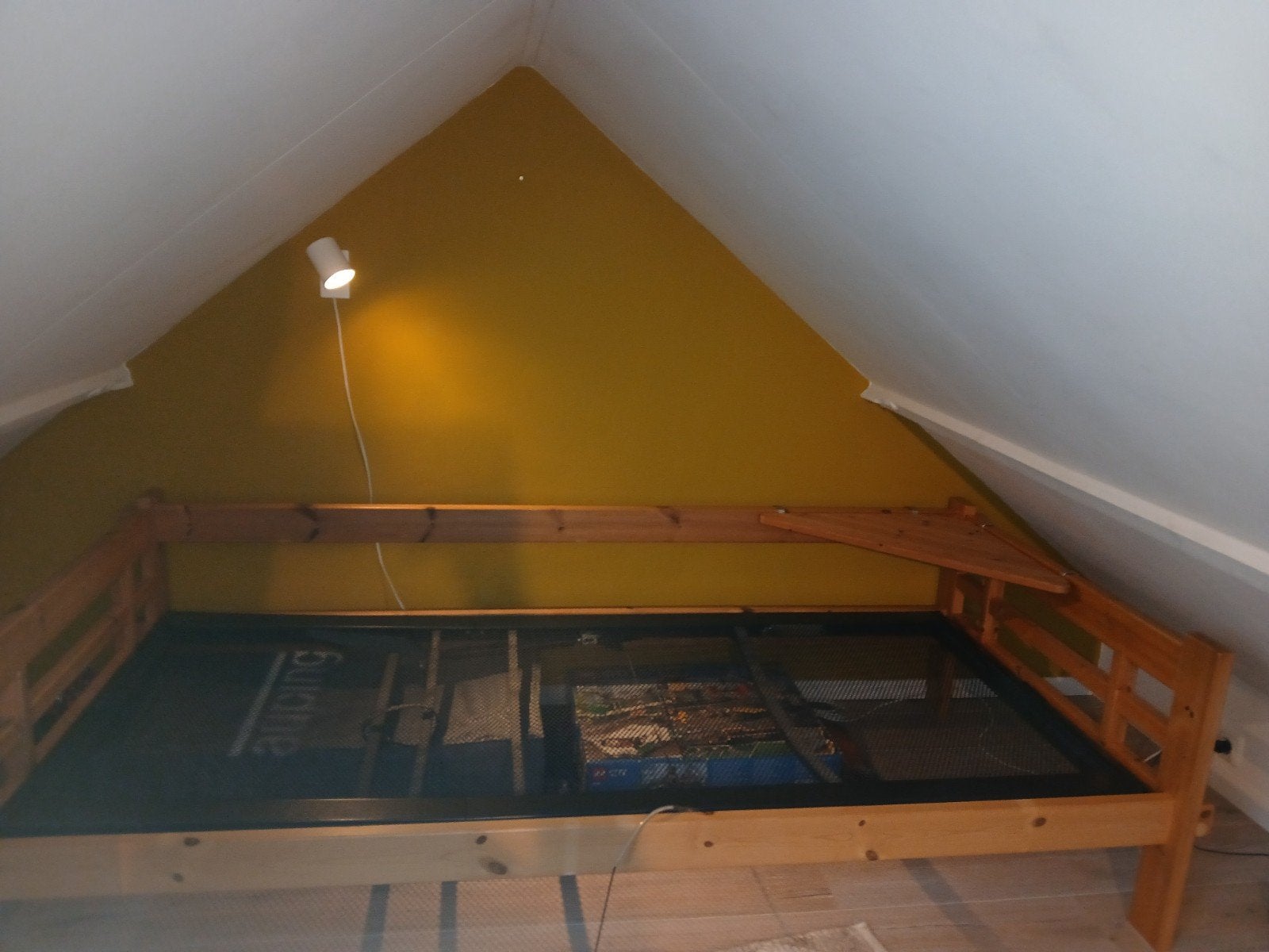 Grenen bed LifeTime, Ophalen, Gebruikt, 90 cm, Eenpersoons