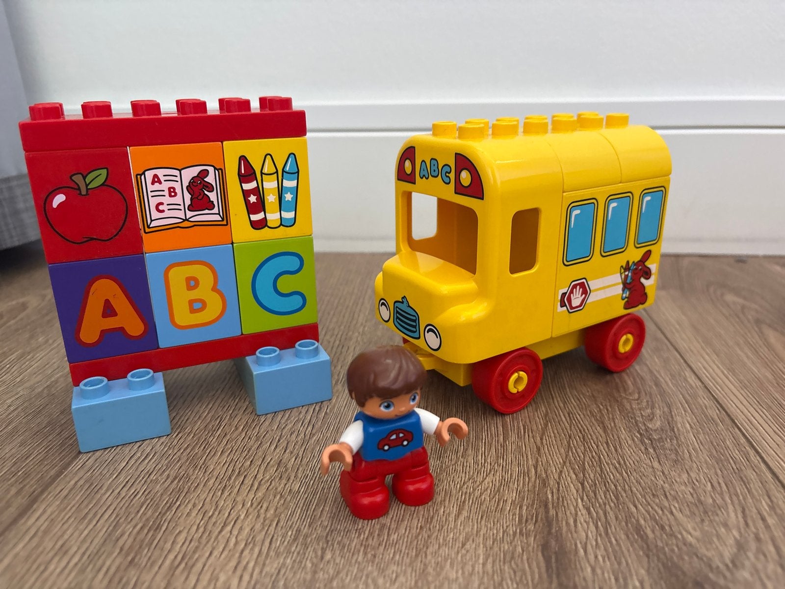 Lego Duplo Mijn Eerste Bus (10603), Overige thema's, Ophalen of Verzenden, Zo goed als nieuw, Compleet