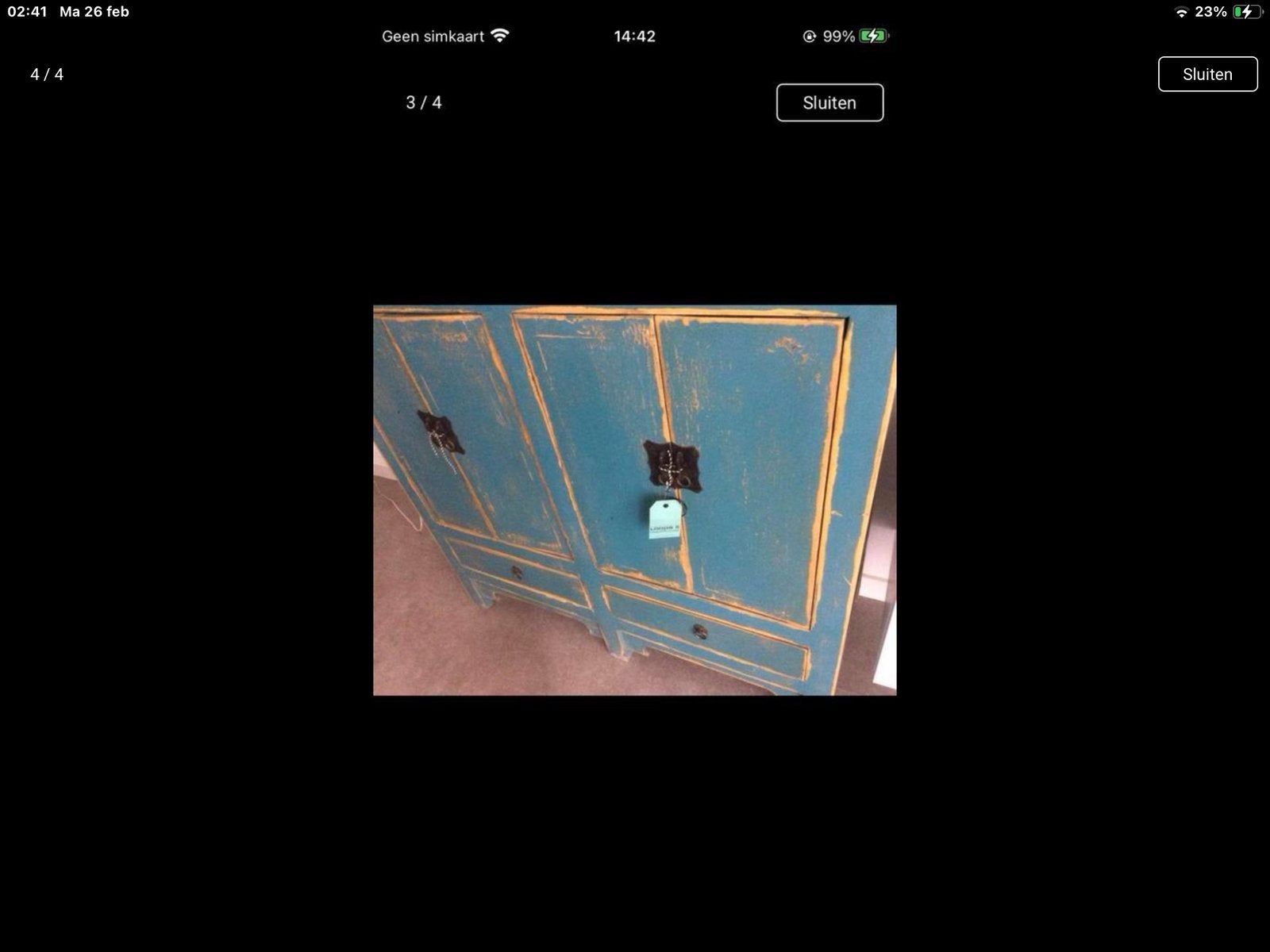 Dressoir, Ophalen, Zo goed als nieuw, 25 tot 50 cm