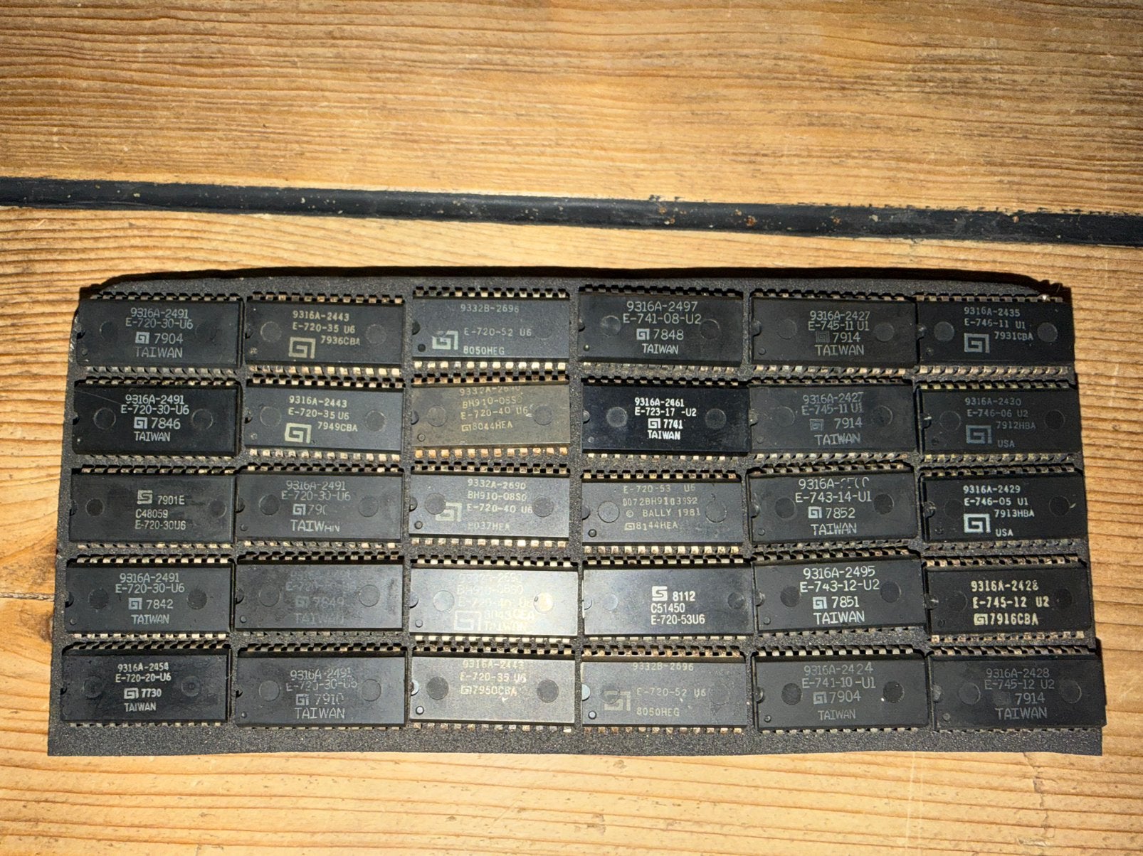 Vintage Bally game ROM, Ophalen of Verzenden, Gebruikt, Flipperkast
