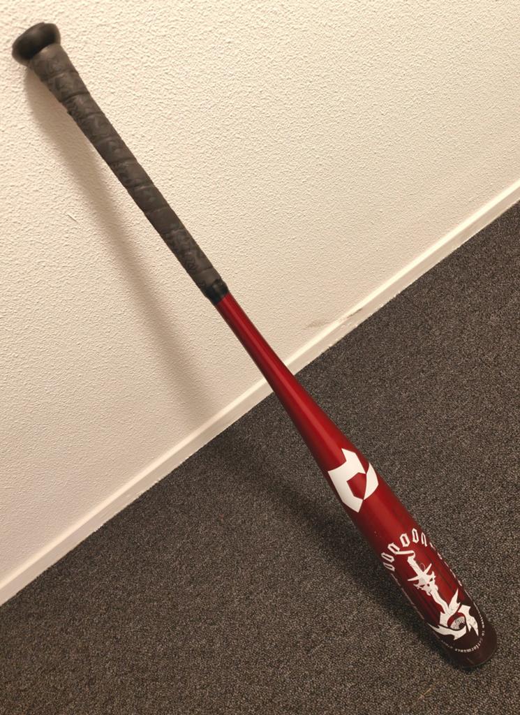 32.5" Demarini Voodoo BBCOR honkbalknuppel, licht gebruikt, Verzenden, Zo goed als nieuw, Honkbal, Knuppel