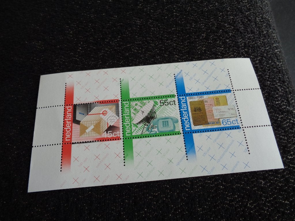100 Jaar PTT    1981, Ophalen of Verzenden, Na 1940, Postfris