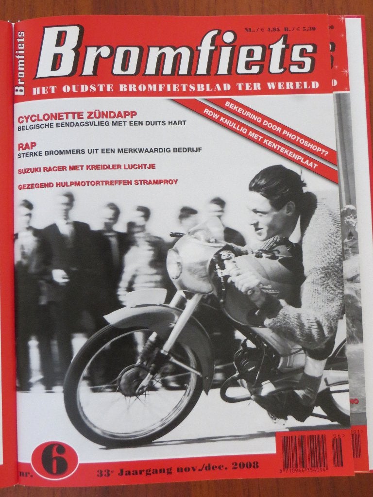 Bromfiets 6 2008 Cyclonette Zündapp, RAP brommers, Ophalen of Verzenden, Nieuw, Overige typen