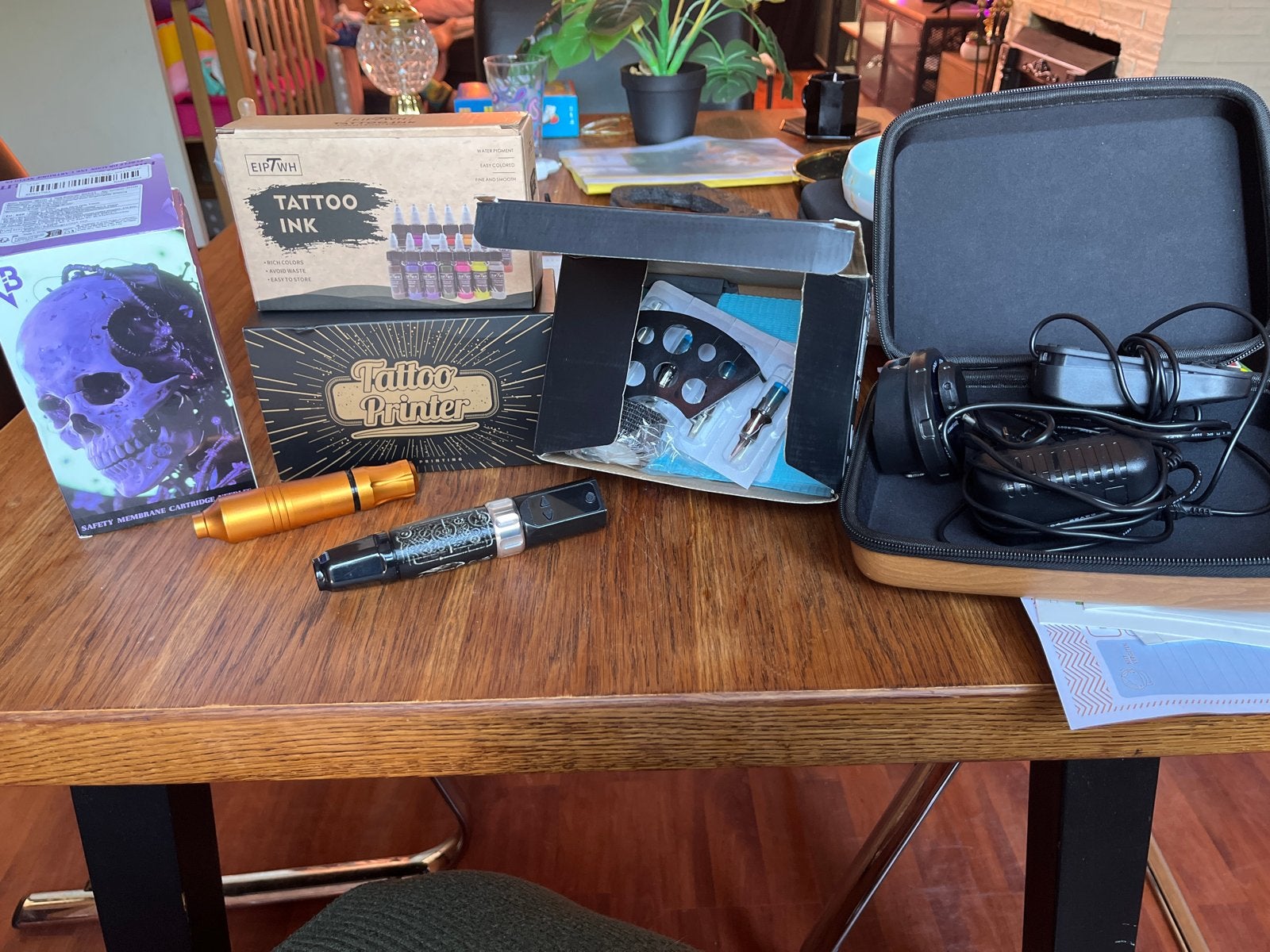 Tattoo kit compleet met printer, Ophalen, Zo goed als nieuw