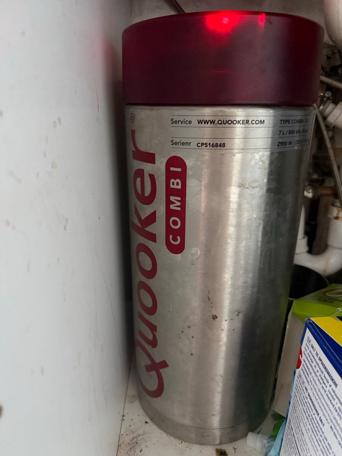 Gebruikte Quooker Combi met kraan en toebehoren, Ophalen, Gebruikt