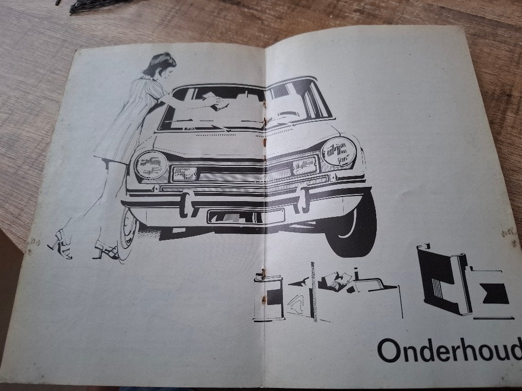 Instructieboekje Simca 1301    Simca 1501, Ophalen of Verzenden