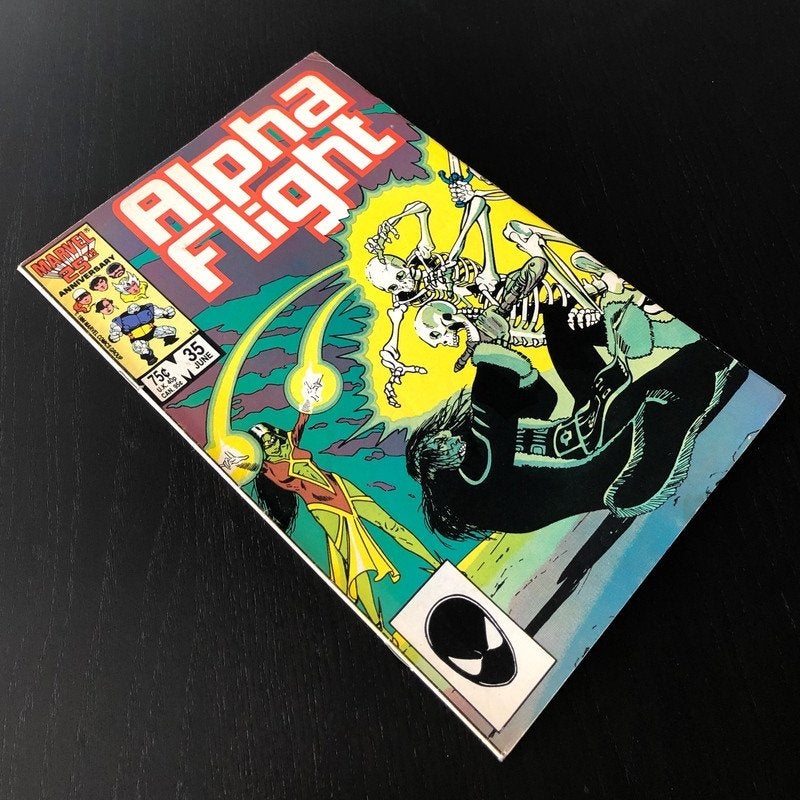 Alpha Flight Vol.1 #35 (1986) FN (6.0), Amerika, Marvel Comics, Ophalen of Verzenden, Gelezen