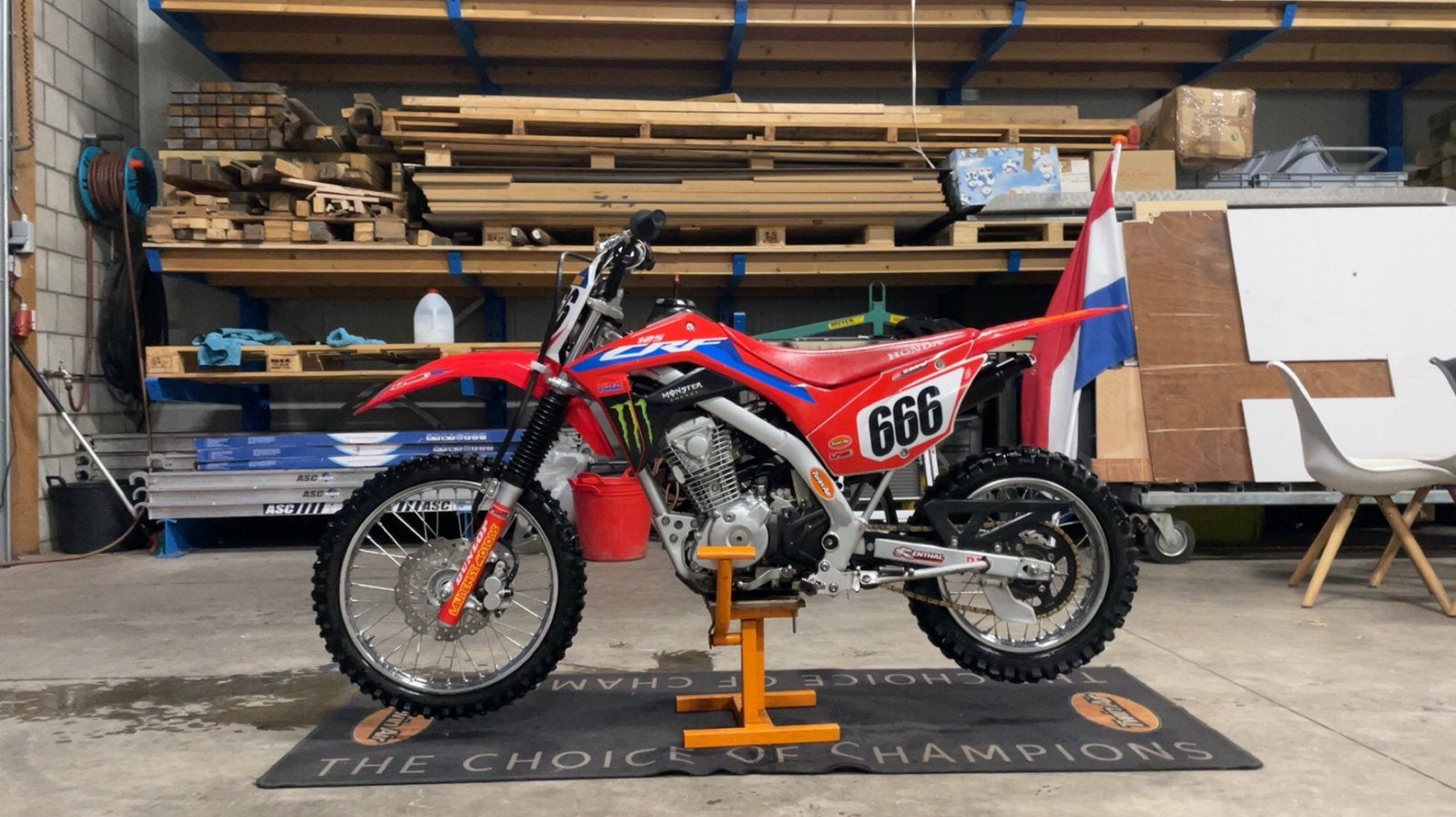 Honda crf125F, Ophalen, Honda, 125 cc, Zo goed als nieuw