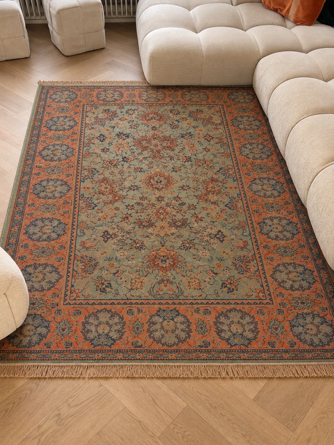 Vloerkleed Dutchbone, Huis en Inrichting, Ophalen, Gebruikt, 200 cm of meer, 200 cm of meer