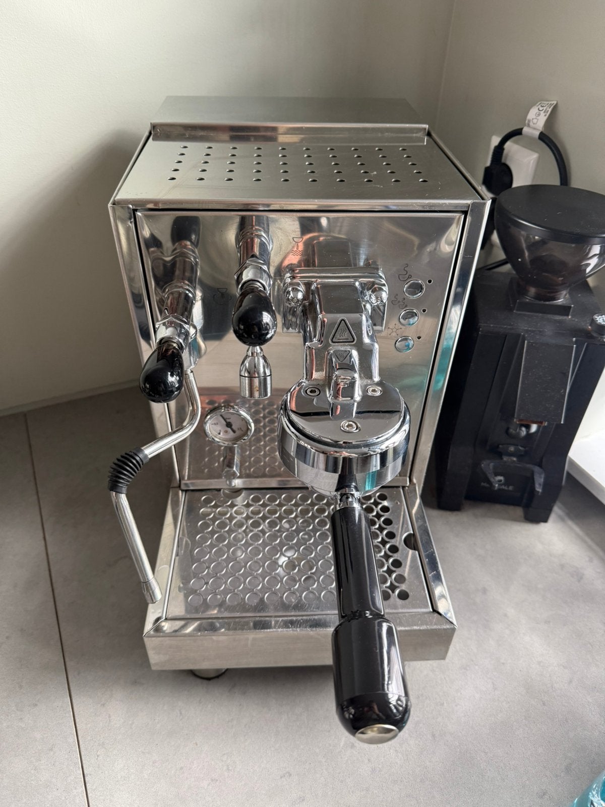 Bezzera BZ07 DE | Uitgebreid onderhouden | IMS, Ophalen, 10 kopjes of meer, Gemalen koffie, Afneembaar waterreservoir