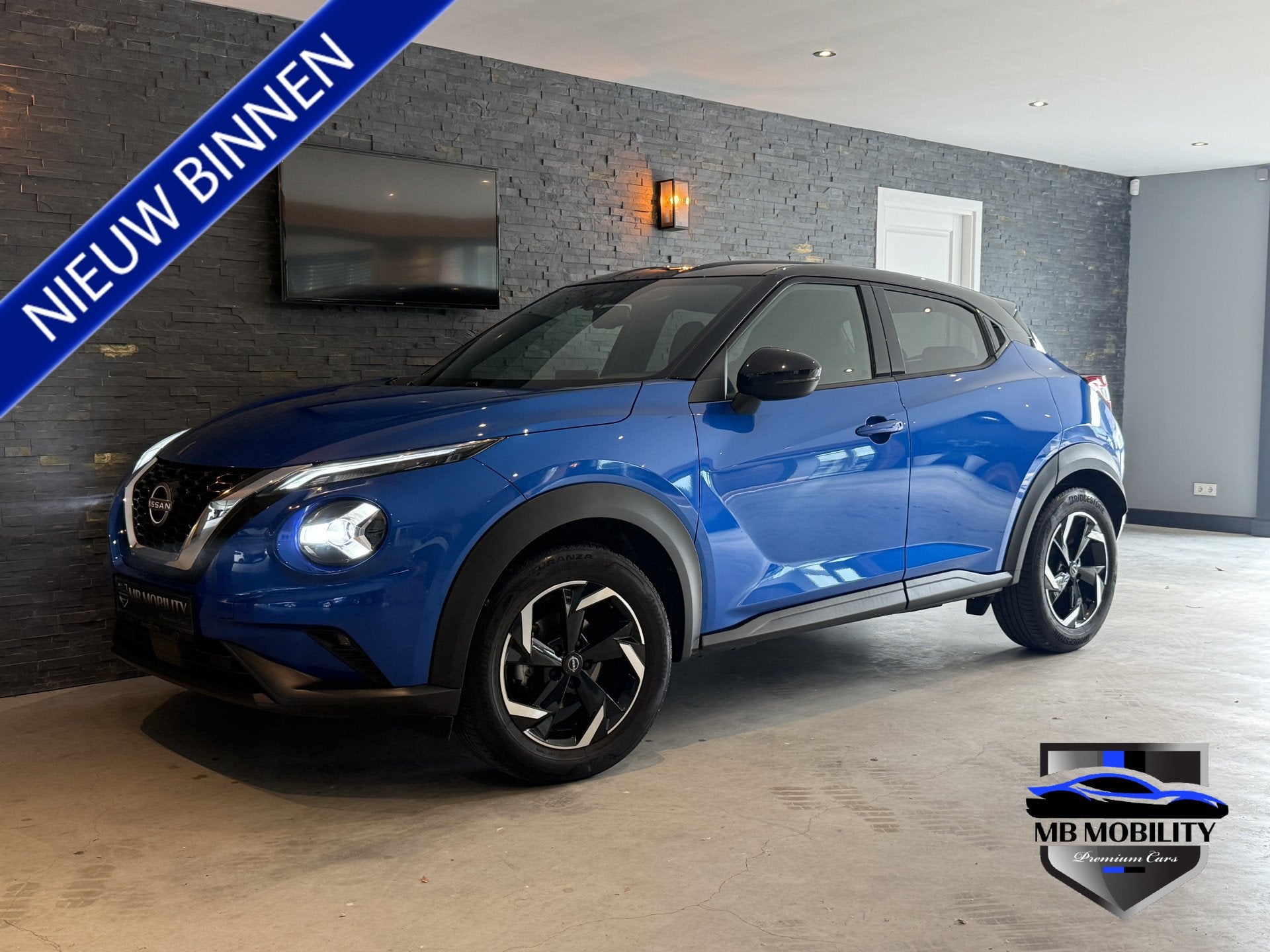 Nissan Juke 1.0 DIG-T Acenta Bj: 2024 / camera / Carplay, Voorwielaandrijving, Euro 6, Blauw, 116 pk