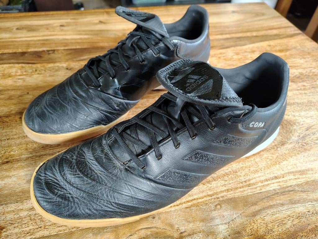 Adidas Copa Tango zaalvoetbalschoenen zwart maat 45/46, Sport en Fitness, Voetbal, Ophalen of Verzenden, Gebruikt, Schoenen