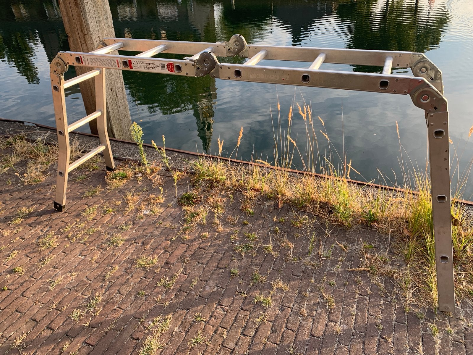Altrex Varitrex Ladder 4 meter - Multifunctioneel, Ophalen, Gebruikt, Ladder, Opvouwbaar of Inschuifbaar