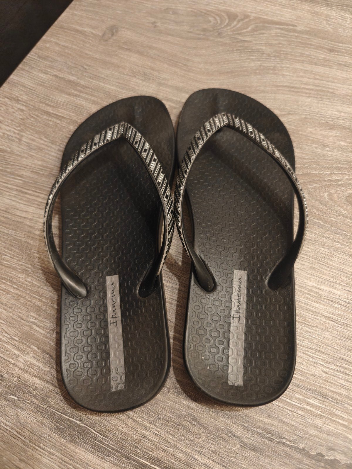 Ipanema teenslippers maat 38 - Zo goed als nieuw, Zwart, Zo goed als nieuw, Ipanema, Ophalen