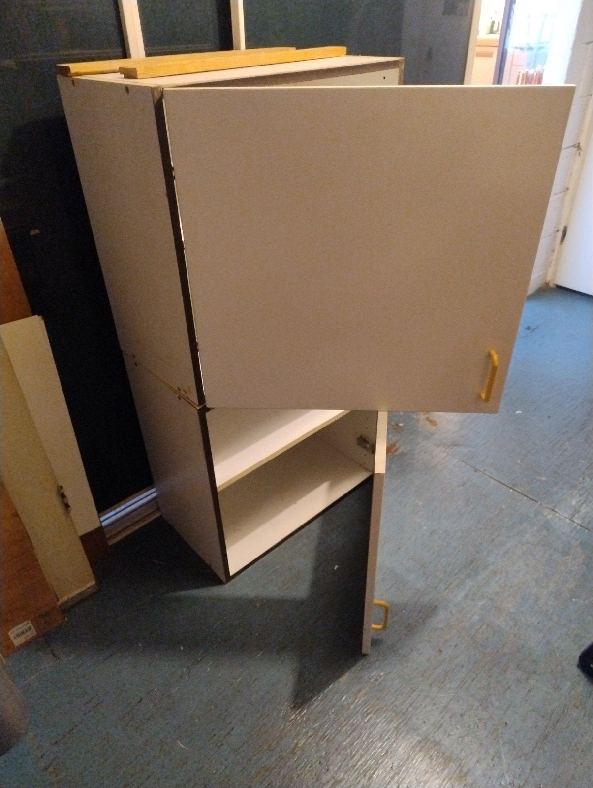 Bruynzeel keukenkastjes - Bovenkasten met planken, Ophalen, Gebruikt
