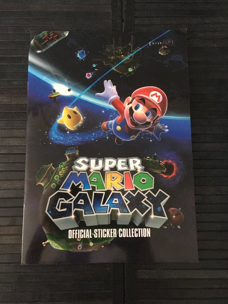 Super Mario Galaxy - Stickers - Enterplay album - Nintendo, Ophalen of Verzenden, Nieuw