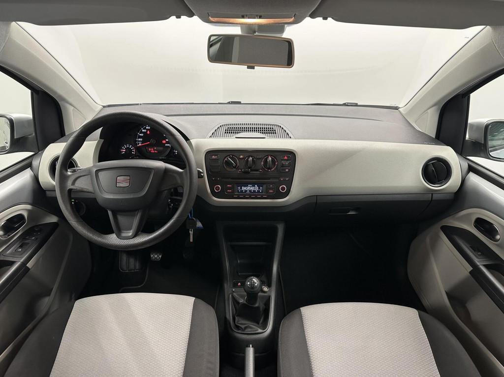 Seat Mii 1.0 Style Chic AIRCO 5 DEURS 99000 KM., Auto's, Seat, Voorwielaandrijving, Euro 5, Stof, Mii