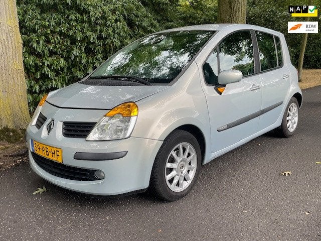 Renault Modus 1.6-16V Privilège Luxe, Auto's, Renault, Stof, Gebruikt, Zwart, 4 cilinders