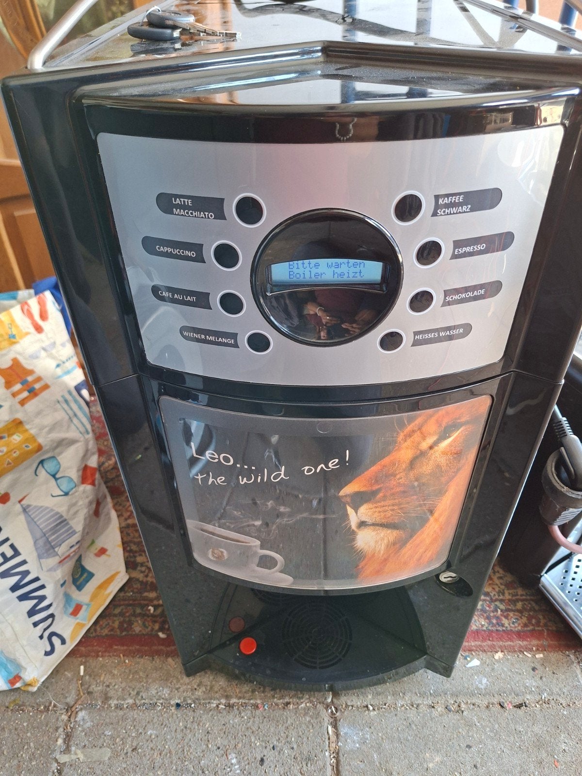 Bianchi Gaia 1ES-2 SB MW Easy STD Koffiemachine, Ophalen, Gebruikt, 10 kopjes of meer, Combi