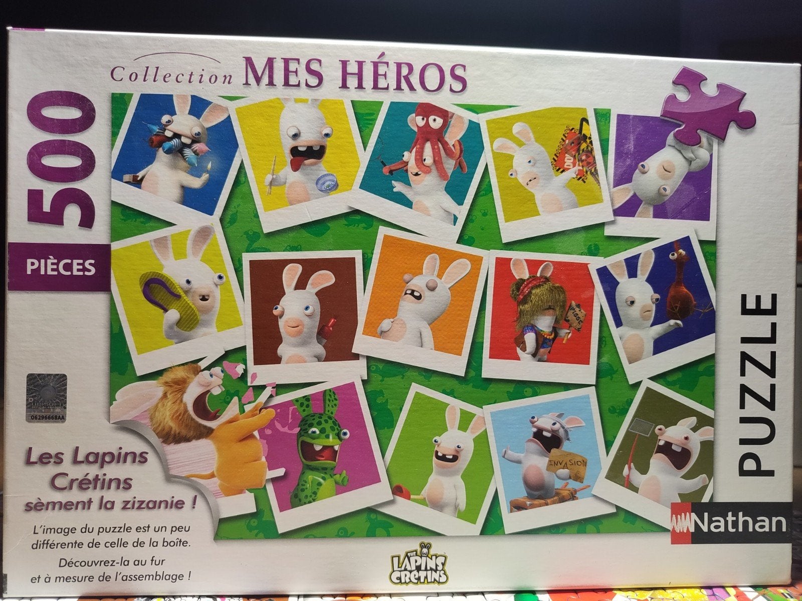 Nathan puzzel 500 stukjes, Ophalen of Verzenden, 500 t/m 1500 stukjes, Zo goed als nieuw, Legpuzzel