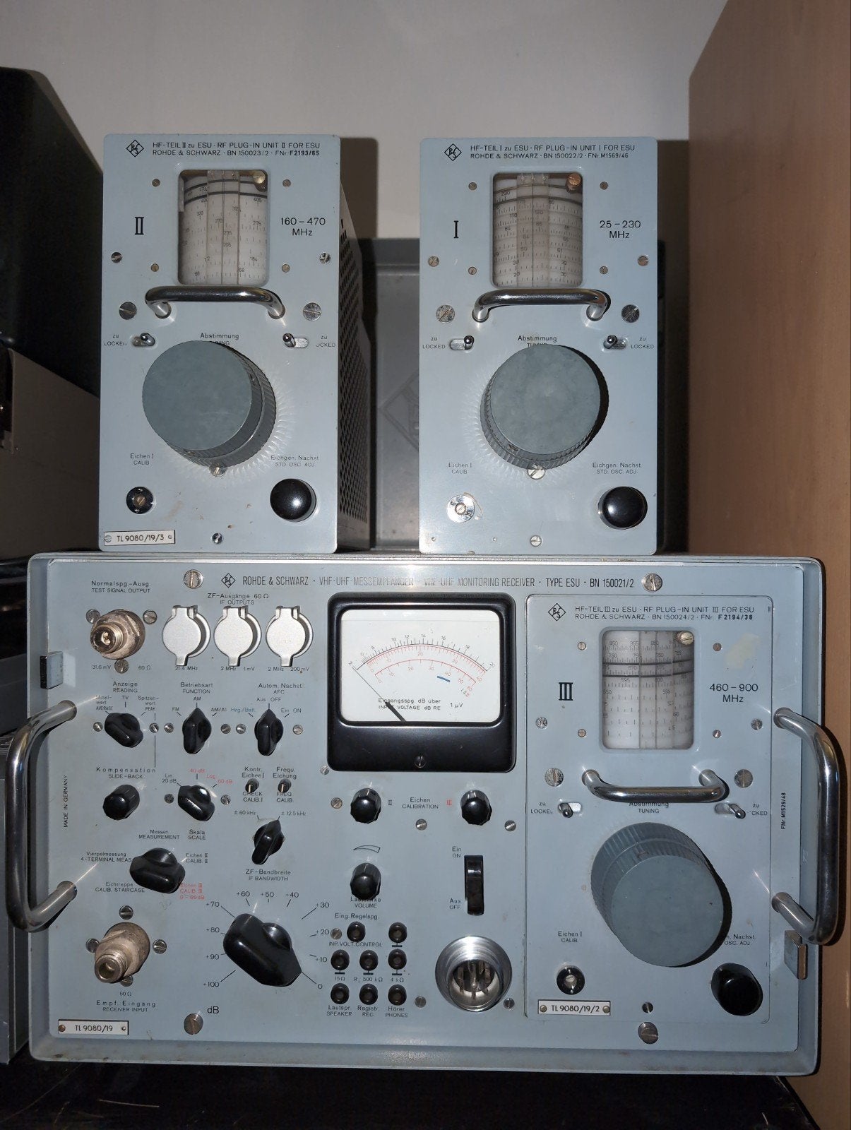 Rohde & Schwarz ESU '60 Hybride Ontvanger Buizen&Transistors, Ophalen, Gebruikt, Ontvanger