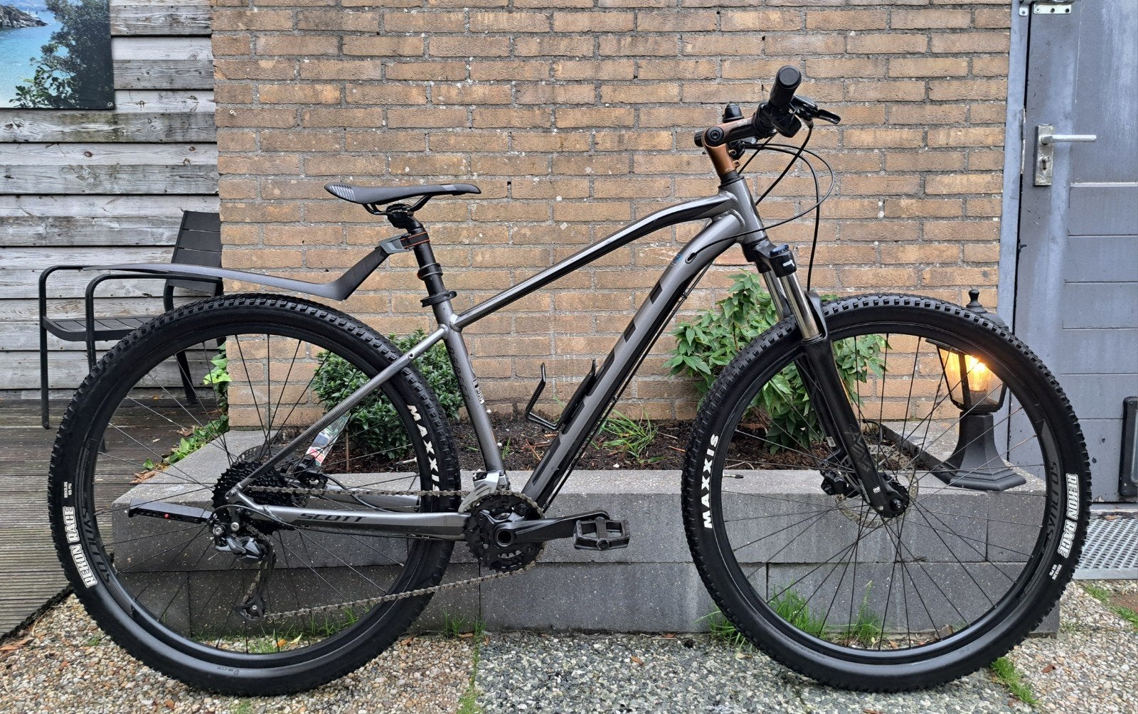 Mooie Scott 29er, maat M met Schijfremmen (1.65m-1.80m), Fietsen en Brommers, Hardtail, 45 tot 49 cm, Zo goed als nieuw, Schijfrem