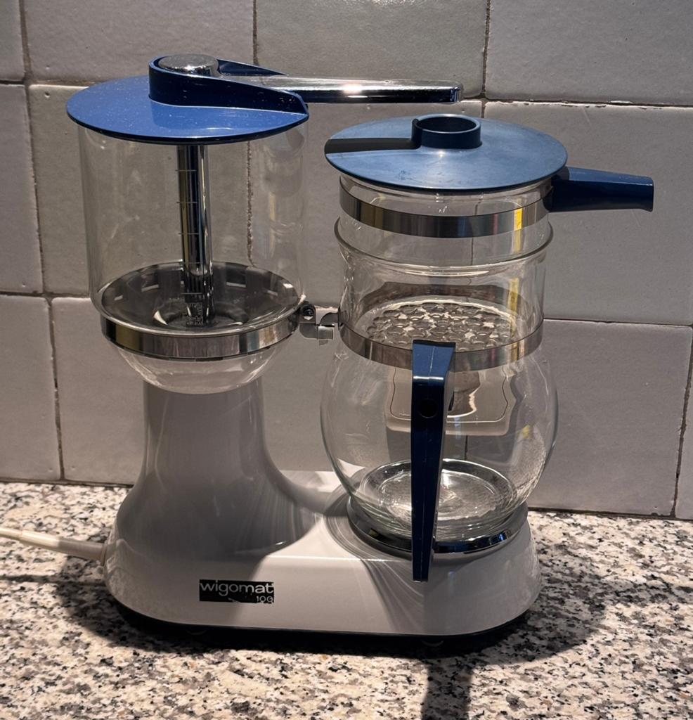 Vintage Wigomat 100 koffiezetapparaat uit 1958, Ophalen, Zo goed als nieuw, Koffiemachine