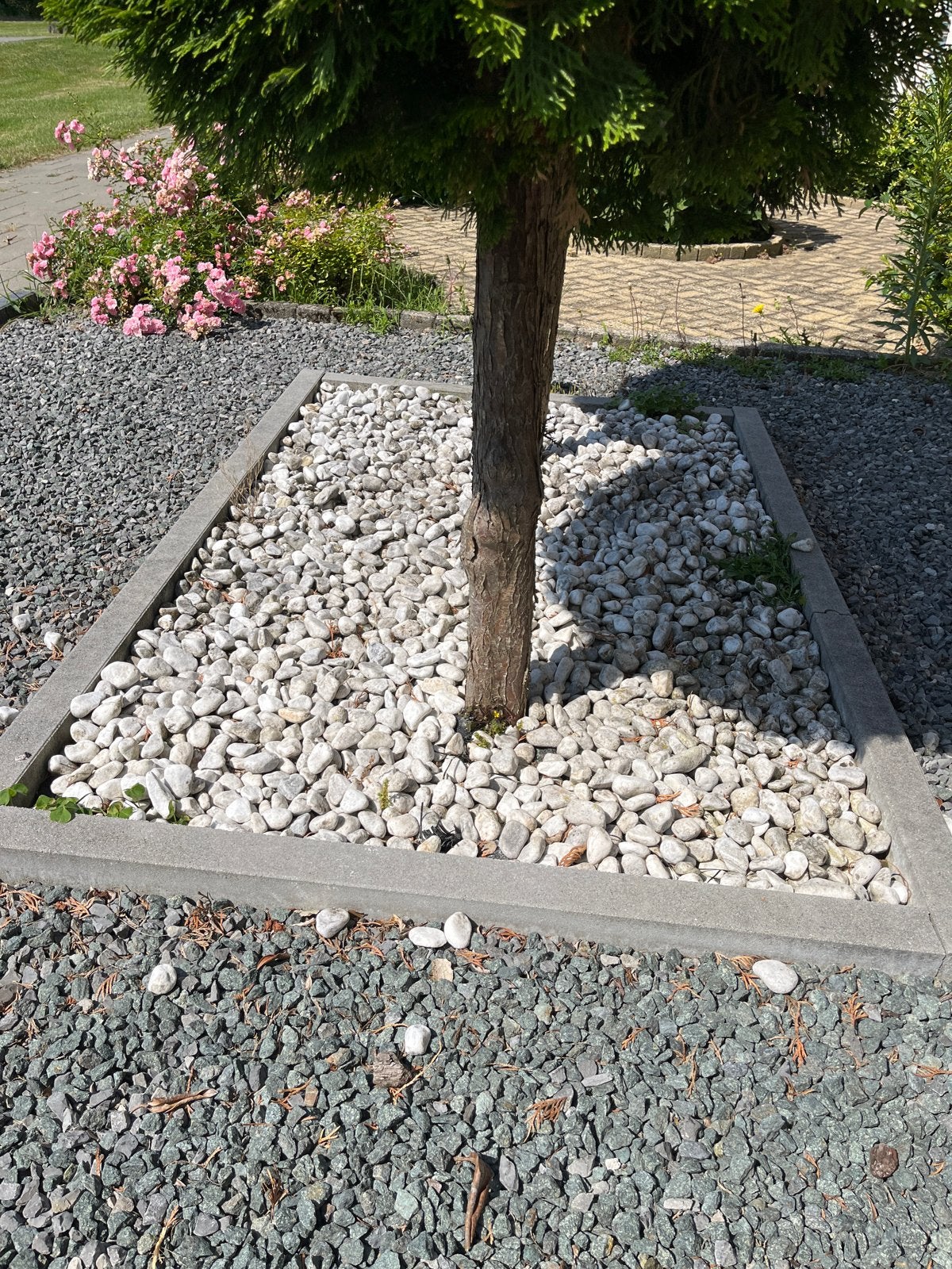 Witte split tuin, Tuin en Terras, Grind, Keien en Split, Ophalen, Overige materialen, Wit, Zo goed als nieuw