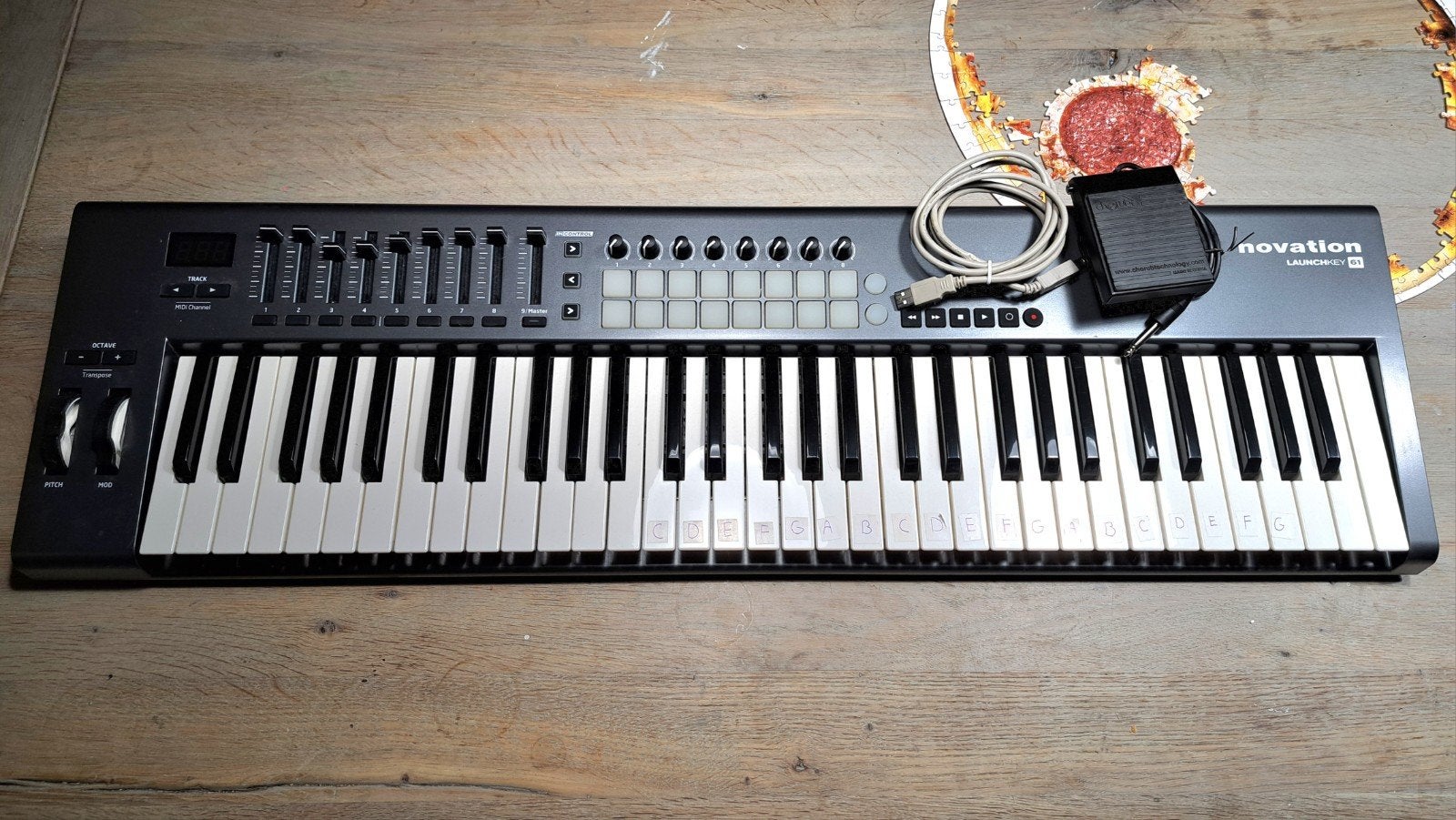 Novation Launchkey 61 midi-keyboard klavier, Muziek en Instrumenten, Ophalen, Zo goed als nieuw