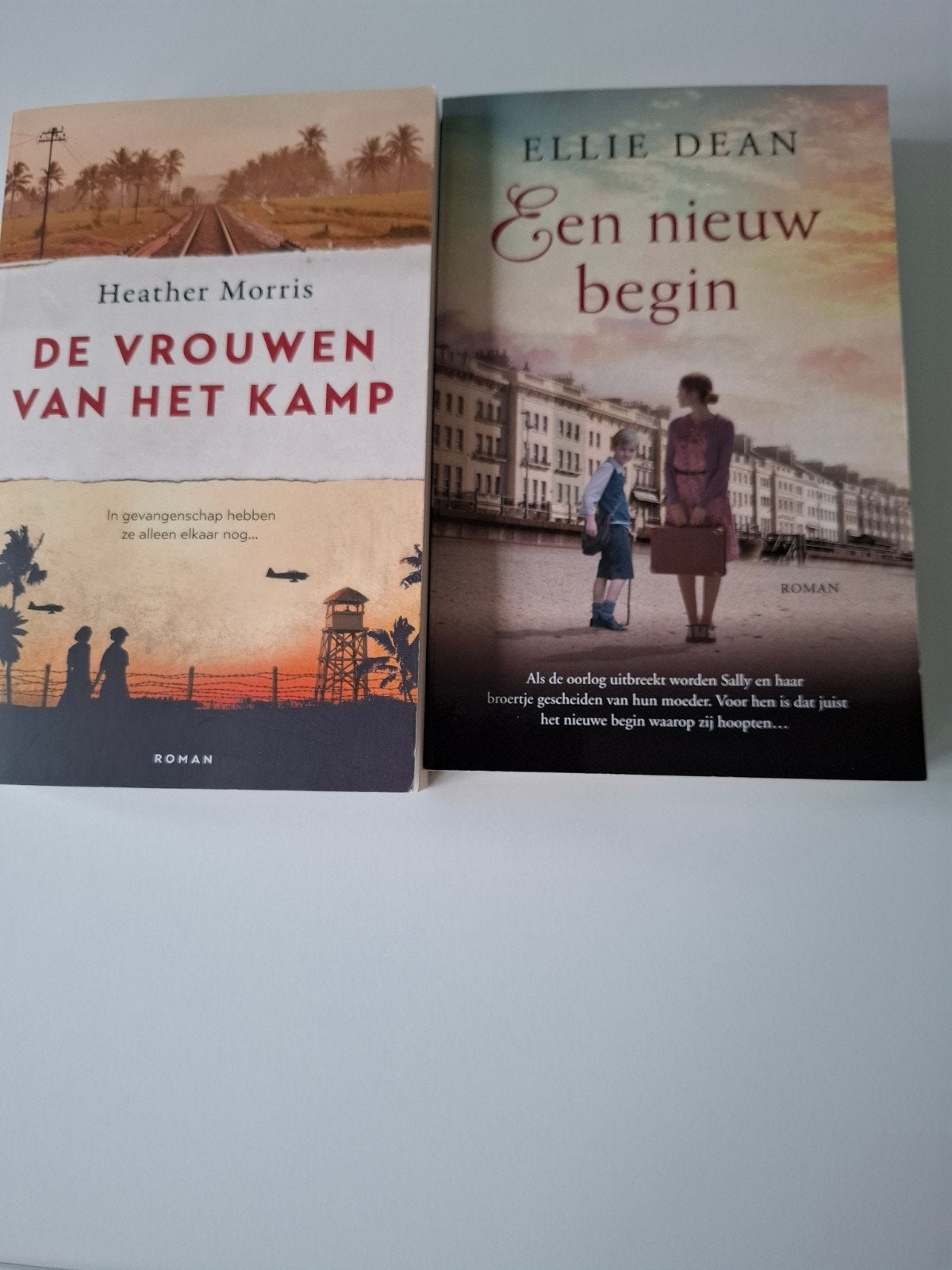 2 boeken, Ophalen of Verzenden, Gelezen, Heather Morris, Ellie Dean, Nederland